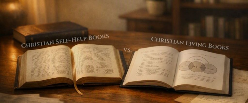 Christian self-help vs Christian living books